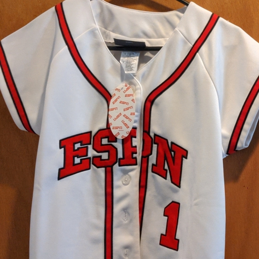 Women's ESPN jersey #1 (NWT)